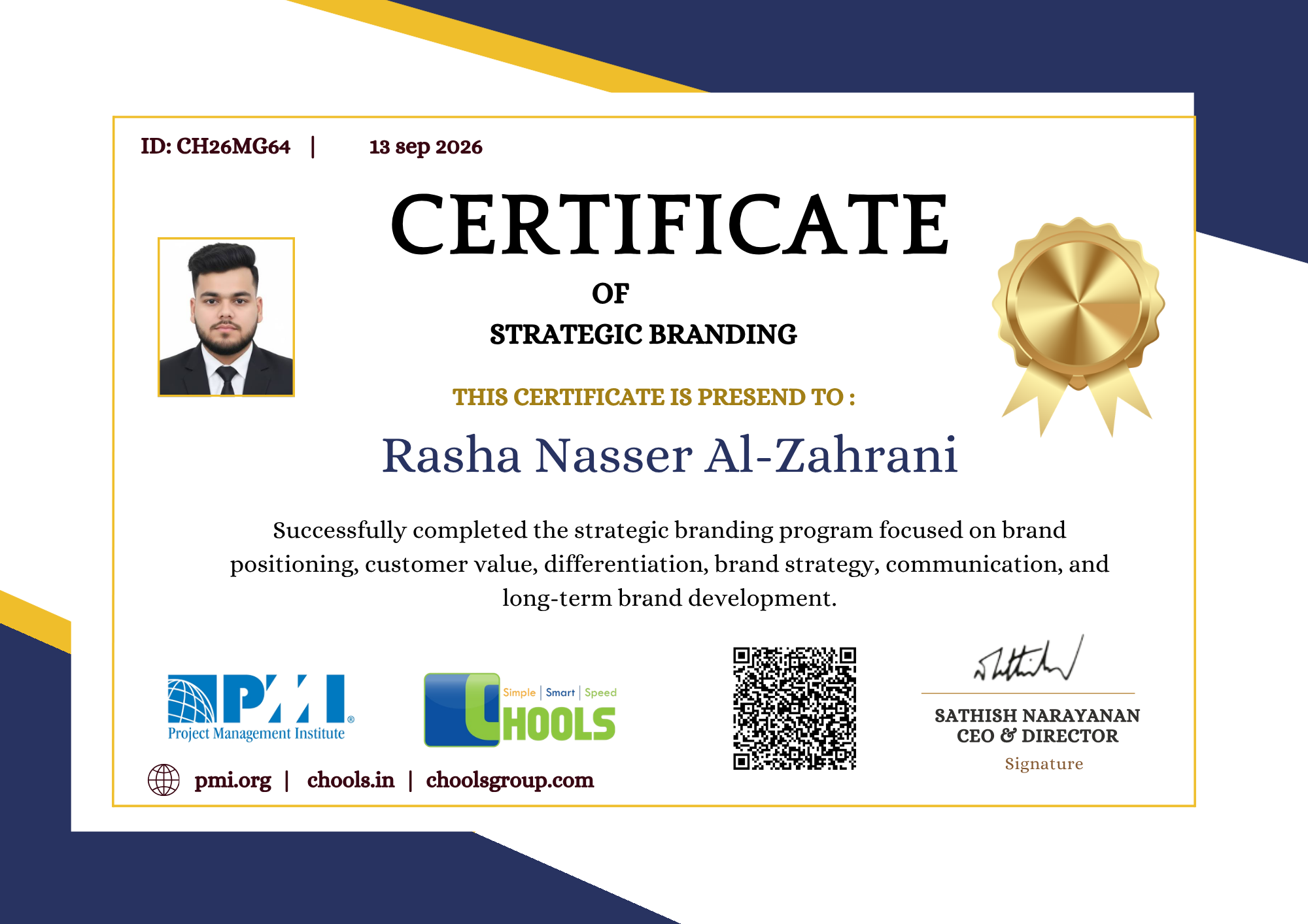 Management Programs Certificate